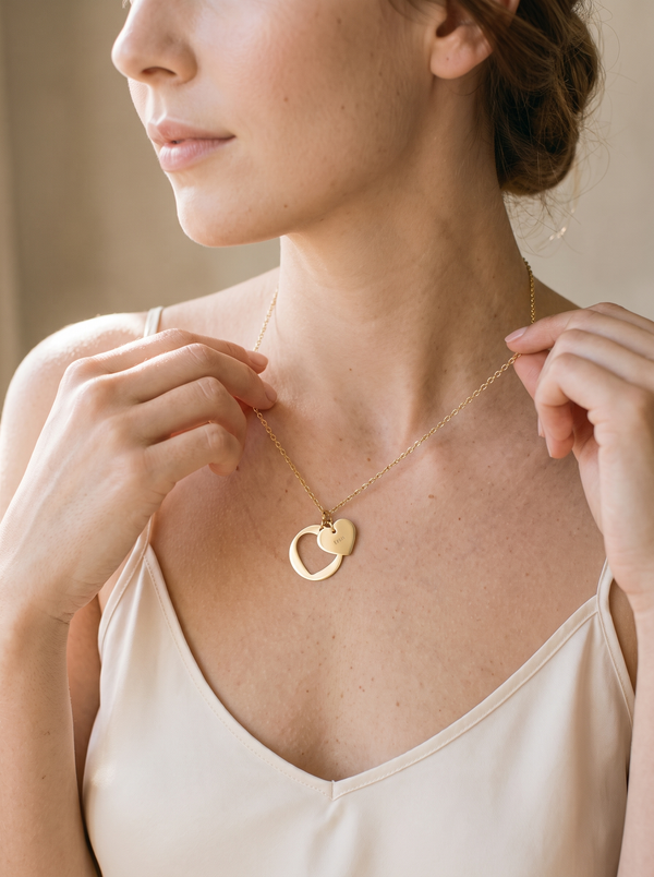 Interlocking Hearts Necklace