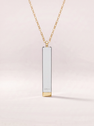 Hidden Message Bar Necklace